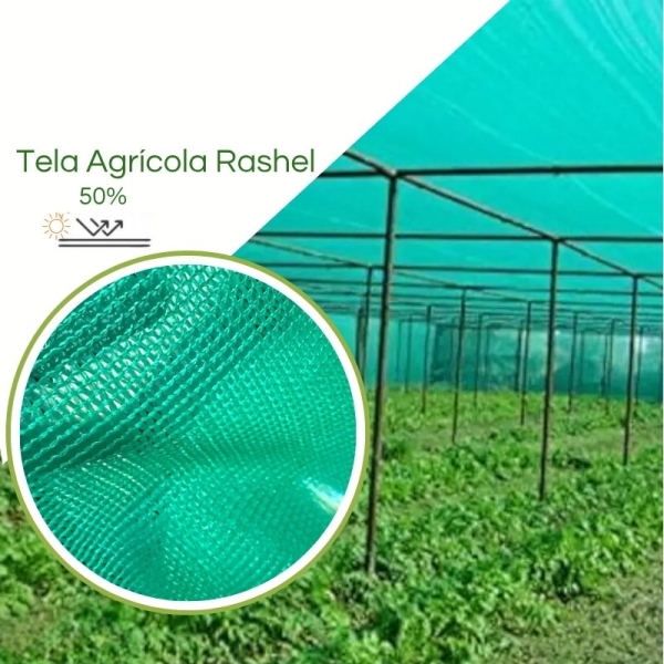 Tela de Sombreamento 50% Verde