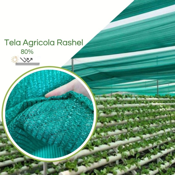 Tela de Sombreamento 80% Verde