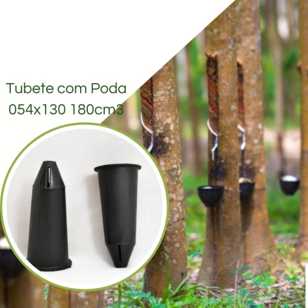 Tubete 180ml  com poda 54X130 