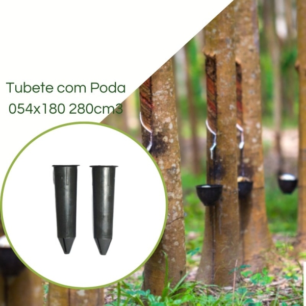 Tubete 180ml com Poda e Estrias 054x180 