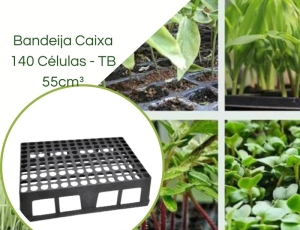 Bandeja Caixa 140 Células para TB 030/55cm