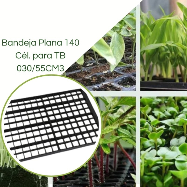 Bandeja Plana 140 Células para TB 030/55CM3