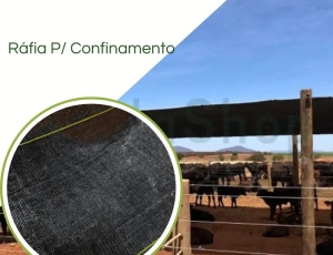 Rafia de Solo para Confinamento Gado