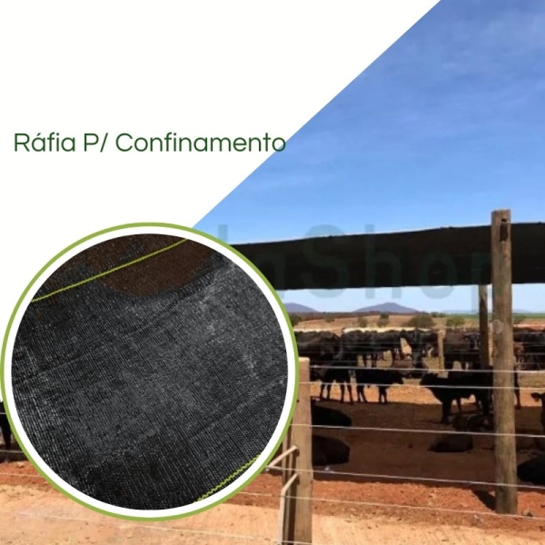 Rafia de Solo para Confinamento Gado
