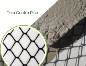 Tela Para Contra Piso n° 4 Preto