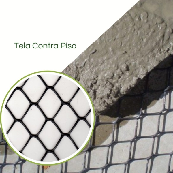 Tela Para Contra Piso n° 4 Preto