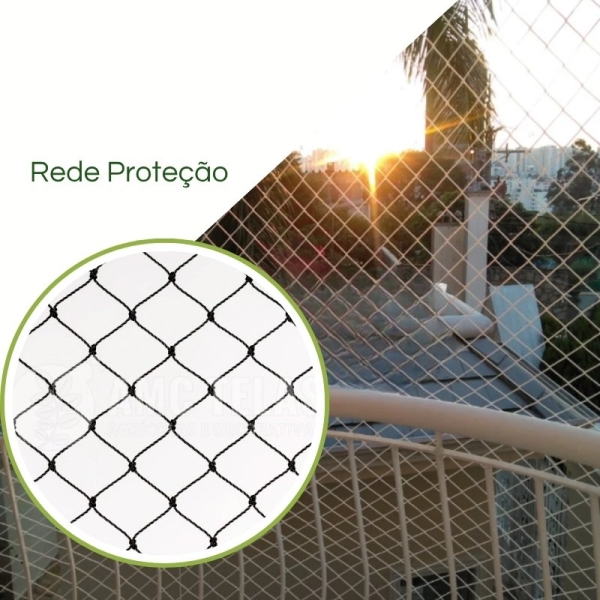 Rede Proteção Janela Ambiente 4.5x4.5