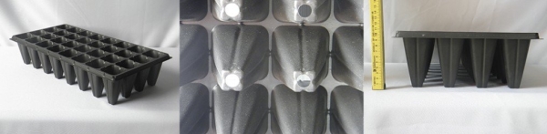 Bandeja Termoformadas XT 32 Células - Caixa c/ 100pç