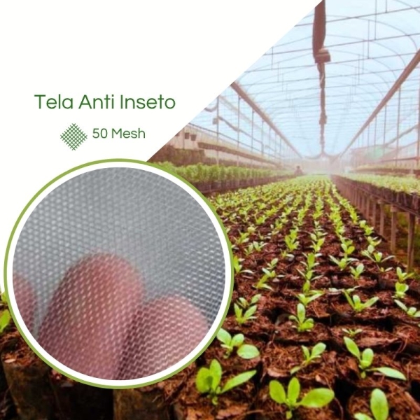 Tela Antiafídeo 50 mesh - Politiv 