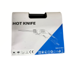 Faca elétrica quente com kit de lâmina de ranhura 150 W 500 °C Tesoura artesanal cortador de espuma para isopor EVA, EPE, XPS, EPP, EPS, placa KT,