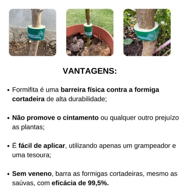 Formifita Barreira Ecológica Contra Formiga Cortadeira