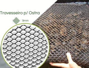 Travesseiro Cultivo Ostra 9mm 1,00 x 0,50 (BOLSA OYSTER 9MM DIAMANTE)