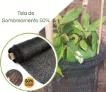 Tela Sombreamento no Cultivo de Cacau 50%