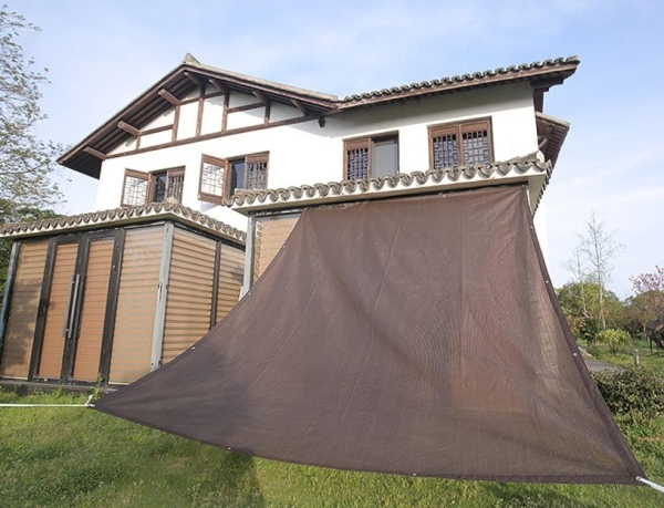 Tela Sombreamento para Áreas Externas  - Pergolados, Jardins e Churrasqueira Terracota