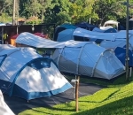 Tela piso chão Barraca Camping|Rafia de Solo