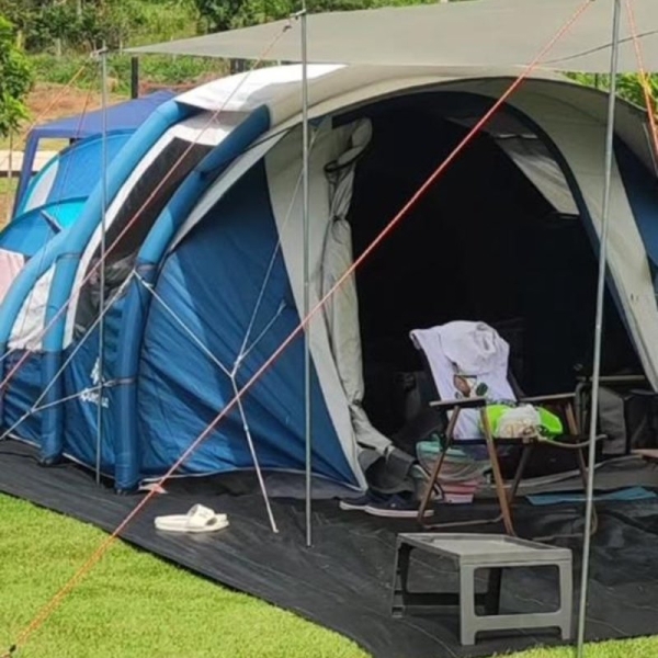 Tela piso chão Barraca Camping|Rafia de Solo