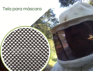 Tela para máscara de apicultor