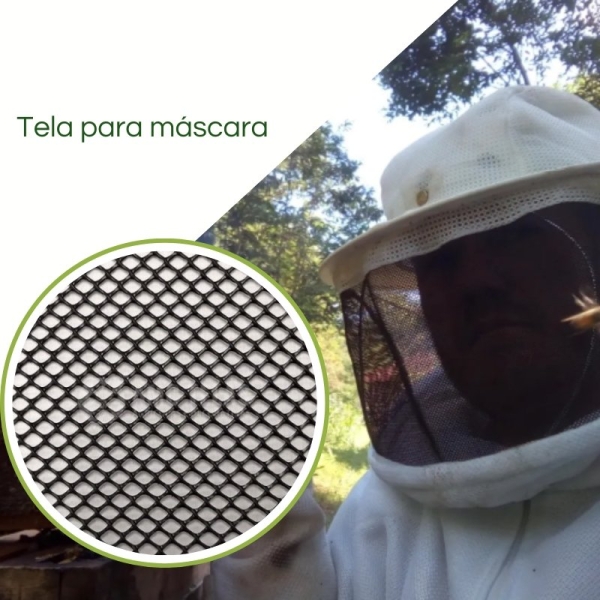 Tela para máscara de apicultor