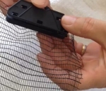 Tela Retrátil para Quintal Preta 80% Sombreamento