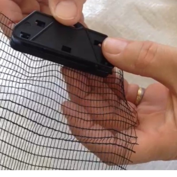 Tela Retrátil para Quintal Preta 80% Sombreamento