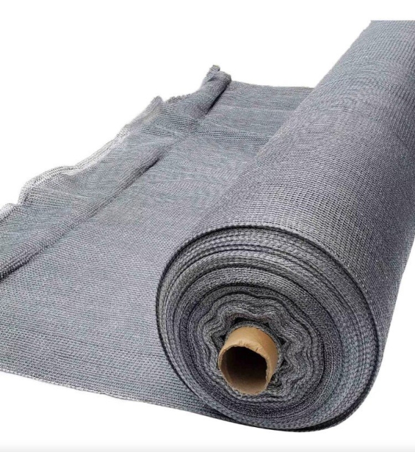 Tela Shade 90% Sombreamento Prata Reforçada - Cobertura Garagem Pergolado Piscina Área Externa M2