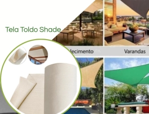Tela Shade 90% Sombreamento Bege Reforçada - Cobertura Garagem Pergolado Piscina Área Externa M2