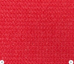 Tela Decorativa Privacidade para Cerca Vermelho com Bainha para Muros Varandas