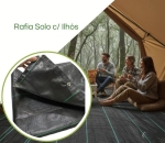 Rafia De Solo Com Ilhós Barraca Acampamento