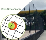 Rede de Proteção Esportiva para Tênis e Beach Tennis - Nylon 4,50 x 4,50 
