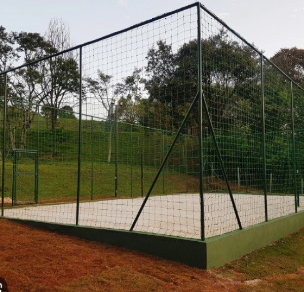 Rede de Proteção Esportiva para Tênis e Beach Tennis - Nylon 4,50 x 4,50 