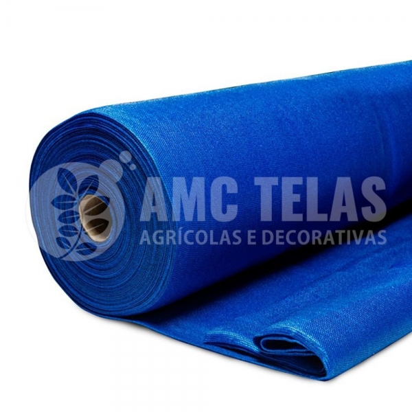Tela Sombreador Decorativa 190gr (Azul e Preto)