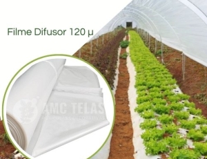 Filme Plástico DIFUSOR  120 Micras - GINEGAR