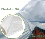 Filme Plástico LEITOSO 120 Micras - GINEGAR