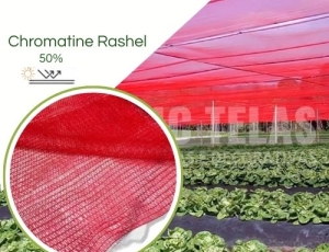 Chromatinet Vermelha 50% Tela de Sombreamento