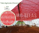 Tela Chromatinet Vermelha 35%