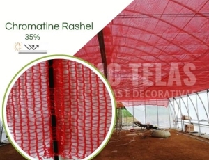 Tela Chromatinet Vermelha 35%