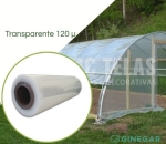 Filme Plástico TRANSPARENTE120 Micras - GINEGAR