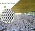 Tela Aviário Profissional touro nº4 Preta