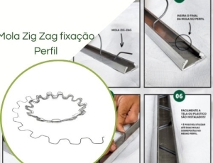 Mola para Perfil de Aluminio -  Rolo com 10 metros