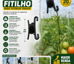Gancho para Tutoramento  Suporte para Tomate e Frutas para Jardim | Tutor de Plantas 
