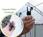  Suporte Gancho Hook  de Fitilho P/ Tutoramento e Condução