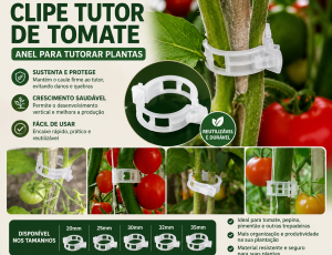 Clipe Tomate Anel De Tutoramento Tomate