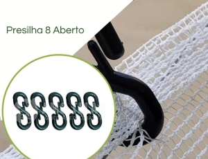 Presilha Conector 8 Aberto 