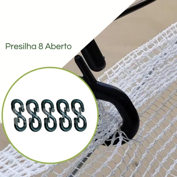 Presilha Conector 8 Aberto 