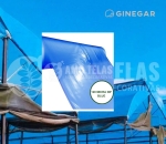 Filme Plástico Suncover Blue 100 Micra - Importado
