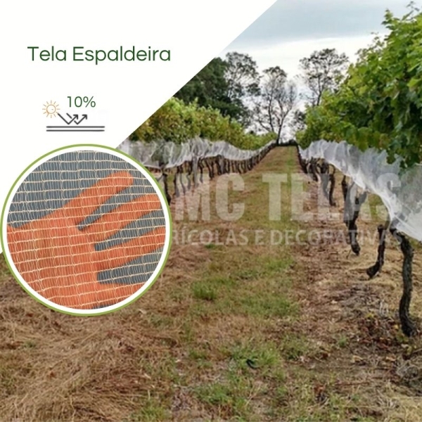 Tela Espaldeira  c/ Aurela  Anti-pássaros 10% 