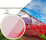 Tela Chromatinet Leno Vermelha 30% 