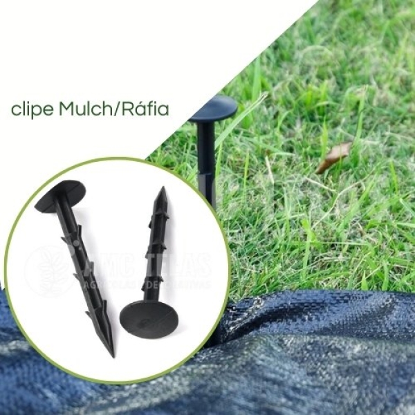 Gancho Para Fixação Prender Rafia de Solo Stake 