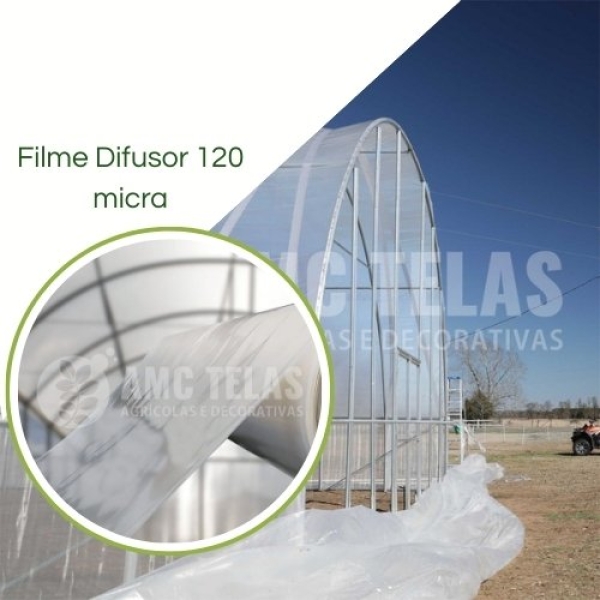Filme Plástico 120 Micras DIFUSOR - Nacional