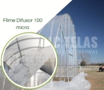 Filme Plástico 100 Micras DIFUSOR - Nacional